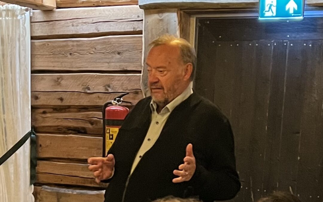 Meget god stemning under 30-års jubileumsmarkering.